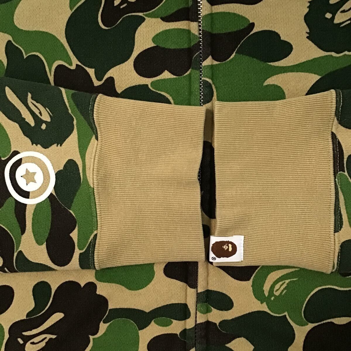 BAPE ABC camo green Shark full zip hoodie A Bathing Ape Size BAPE ABC camo green Shark full zip hoodie A Bathing Ape Size