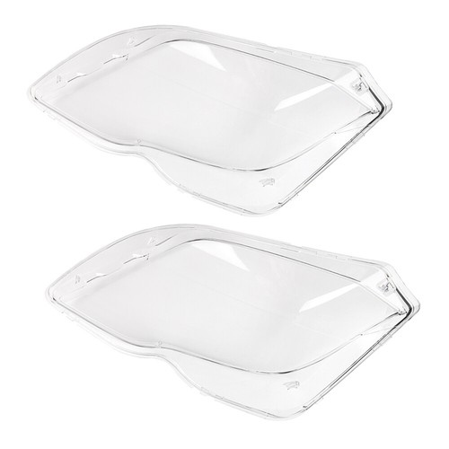 For Mercedes Benz GLK 260 300 2013-2015 Pair Headlight Headlamp Lens Glass Cover - Picture 12 of 16