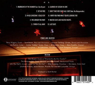 THE BO-KEYS - HEARTACHES BY THE NUMBER [DIGIPAK] * NEW CD