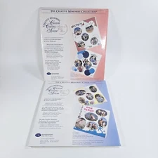 NEW Creative Memories Custom Cutting System Patterns Templates Circles & Ovals
