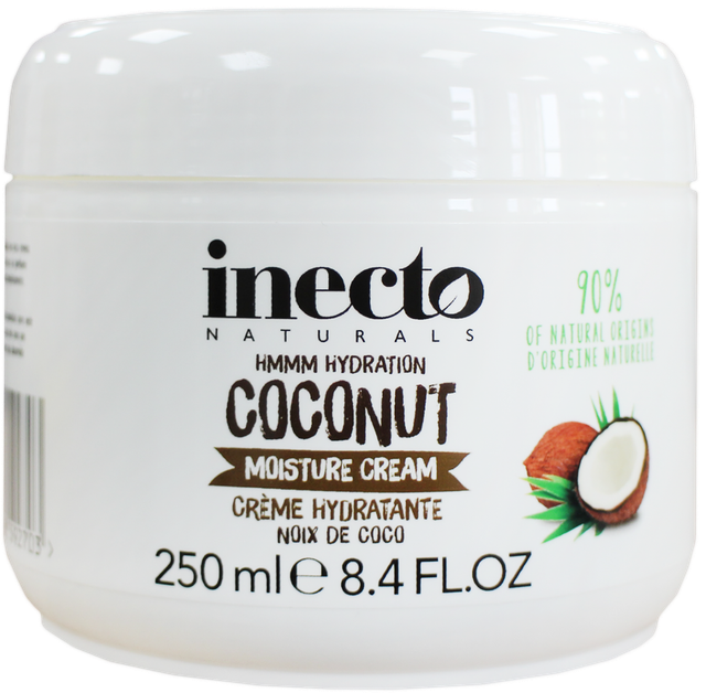 3 x Inecto Hydration Coconut Oil Moisture Nourishing Cream Creme 3 x