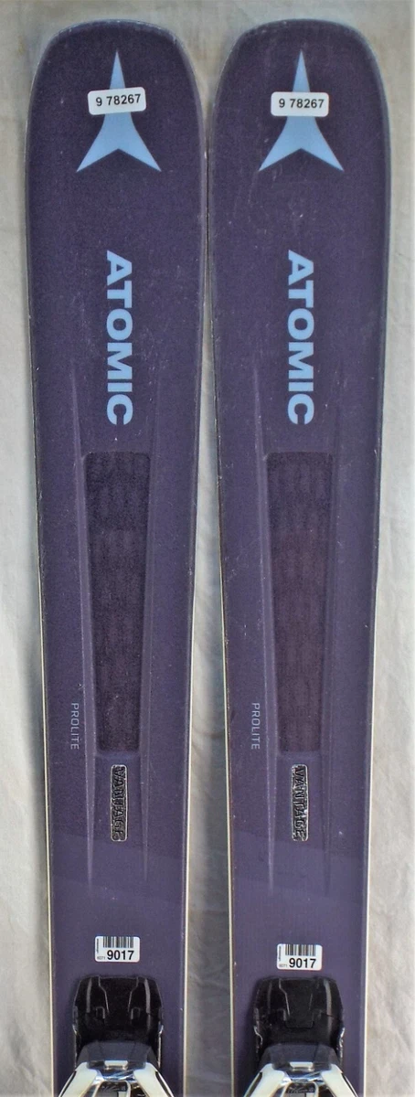 19-20 Atomic Vantage 90 Ti Used Women's Demo Skis w/Bindings Size 161cm #978267