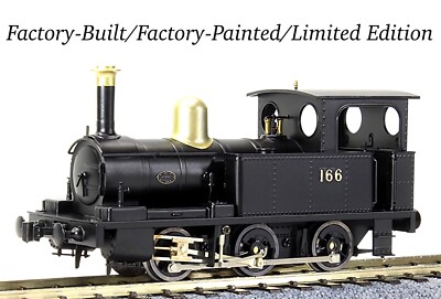 HO World Craft 0-6-0 Beyer Peacock JGR 1100 Steam Locomotive #166 RTR Brass