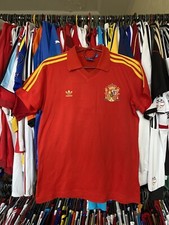 1978 SPAIN RETRO HOME FOOTBAL SHIRT SOCCER JERSEY ADIDAS F77298 sz M MEN