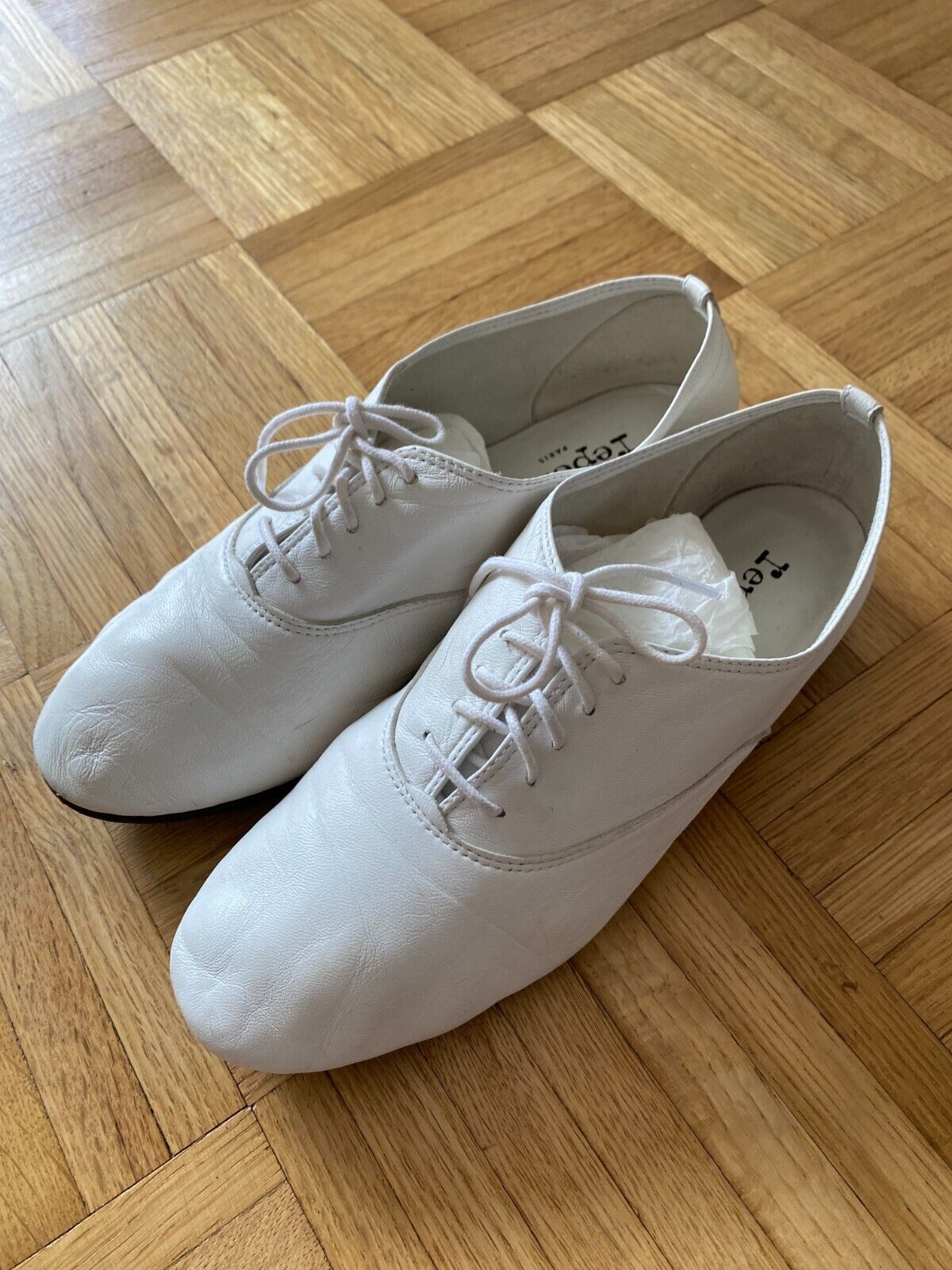 Repetto 'Zizi' Oxford Shoes White（37.5 EU/FR） | eBay