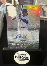 Jay Allen 2021 Panini Prizm Draft Picks AUTO Power Surge Prizm #PS-JA Silver Rc