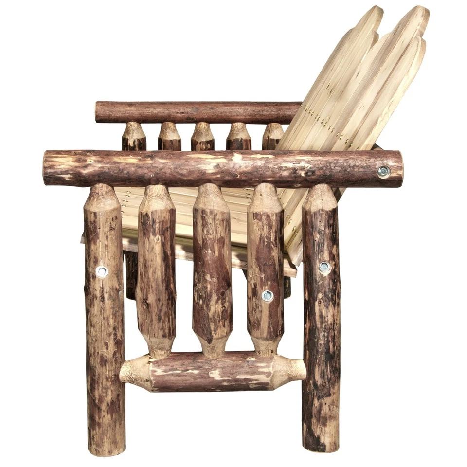 Скамья для патио терраса деревенская скамья для крыльца амишей домик хижина Монтана - Изображение 4 из 4