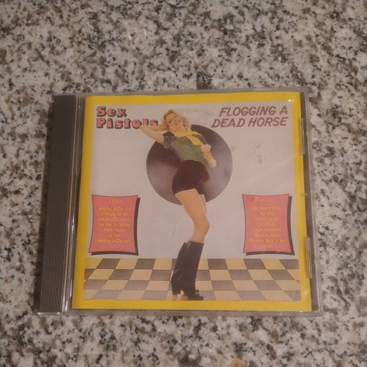 Sex Pistols Flogging A Dead Horse CD ORIGINAL UK IMPORT Virgin CDV