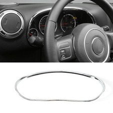 Interior Dashboard Decoration Frame Trim Ring Cover For Jeep Wrangler 11 Chrome
