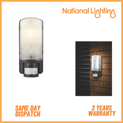 PIR Outdoor Wall Light – Modern LED Porch Lamp With Motion Sensor, IP65 Waterproof, Anthracite - View #5