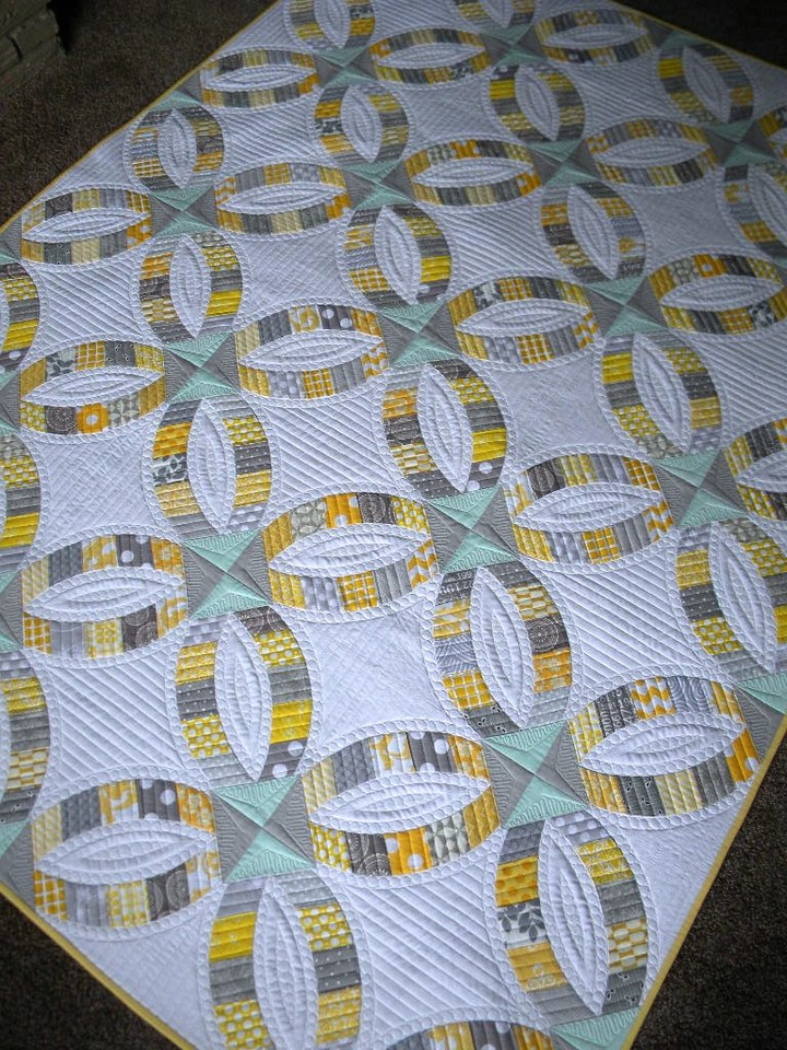 Metro Rings Quilt Pattern ~ Sew Kind of Wonderful ~ uses QCR Quick ...