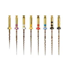Dental R+ Taper Gold Rotary Files F1,F2,F3,S1,S2,SX-F3,SX 31mm 18 files 3pks