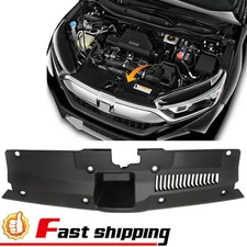 Radiator Grill Support Sight Shield Cover FIT 2017-2018 Honda CR-V CRV Black