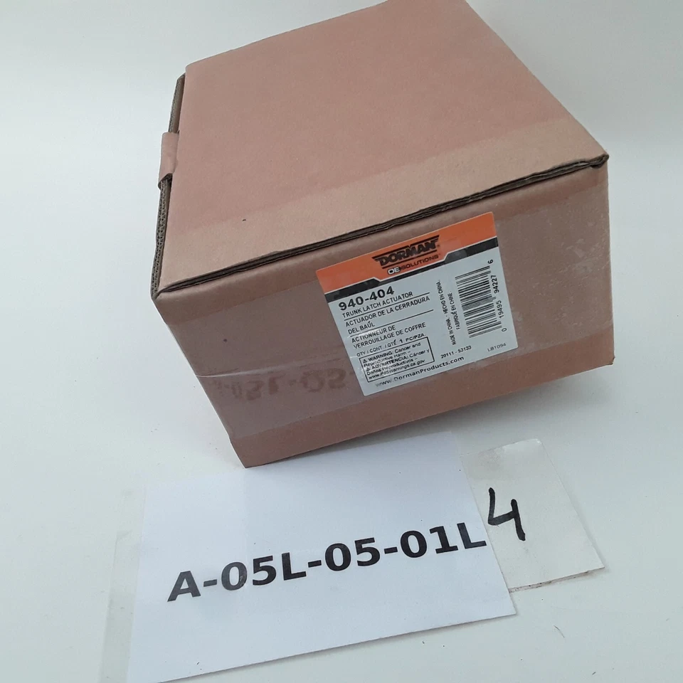 Motor actuador de bloqueo de liberación del maletero trasero para Acura TL 2004 2005 2006 2007 2008 Foto 4 de 4