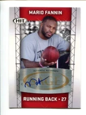 2011 SAGE Hit - Autographs #A27  Mario Fannin RC Auto 🏈 Auburn