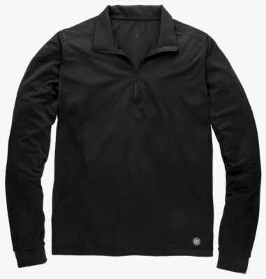 OUTERKNOWN - Sweat Vitalität Half Zip Aus Recyceltem Polyester Schwarz XL - NEU