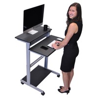 Luxor Stand Up Desk - Black Luxor Stand Up Desk - Black