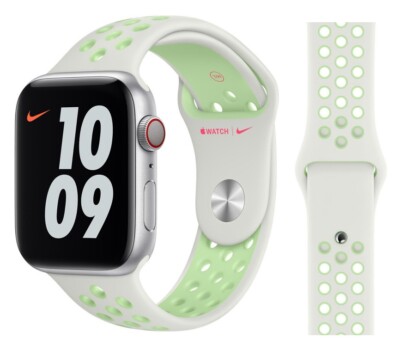 Original Apple Nike Sport Armband M/L 38/40/41mm Spruce Aura/Vapor Green