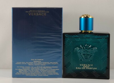 VERSACE EROS 100ML 3.4 Oz EAU DE PARFUM SPRAY MEN NEW SEALD BOX | eBay