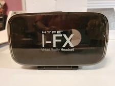Hype I-FX Virtual Reality Headset White Built-In Stereo Earphones iPhone Android