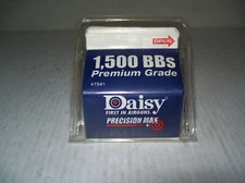 Daisy Premium Grade 1,500 BB's #7541 Air Pistol Rifle FACTORY SEALED NIB