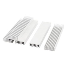 Easycargo 6pcs 100mm x 25mm x 10mm Heatsink Aluminium Radiator Cooler Heat Si...