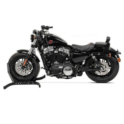 Schienalino Sissy Bar Per Harley Davidson Sportster XL 883/1200 (1996-2003) - Nero, Sgancio Rapido - Foto 4