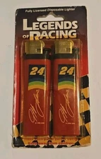 24 Jeff Gordon Legends Of Racing 2 Pack Disposable Lighters