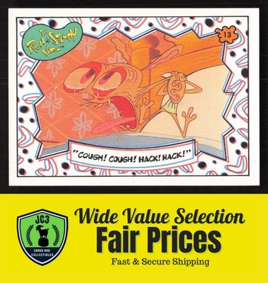 1993 Topps Nicktoons Cough! Cough! Hack! Hack! #13