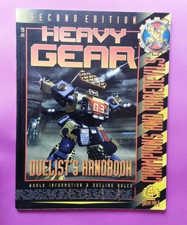 2ND EDITION DUELISTS HANDBOOK HEAVY GEAR RPG ROLEPLAYING DREAM POD 9 2000 DP9