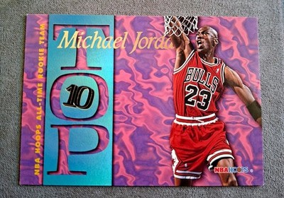 1995-96 NBA Hoops Top 10  Michael Jordan