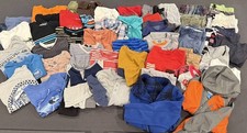 Boys 6-7 7-9 Mixed Clothing Lot 50 Pieces Tops Bottoms Huge Assortment