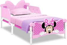 Delta Children Minnie Mouse 3D Toddler Bed, Pink