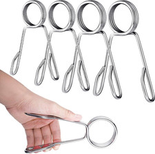 4 Pieces 2 Inch Dumbbell Spring Collars Barbell Clamps Locking Collars Clips for