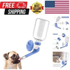 Dog Water Bottle for Crate, No-drip 350ml Dog Water Dispenser Adjustable and ...
