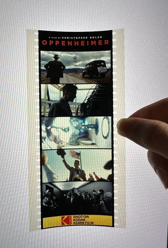Oppenheimer 65mm Film Strip