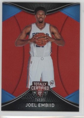 2016-17 Panini Totally Certified Red 88/199 Joel Embiid #73 u5y