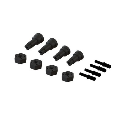 **ARA311229 Arrma Wheel Axle and Hub Set B - GROM