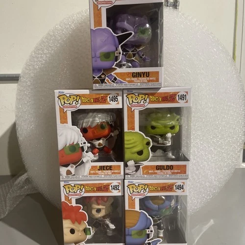 Funko Pop! Dragon Ball Z - Ginyu Force COMPLETE LOT of 5 - 2023 Funko DBZ