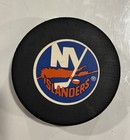 Vintage New York Islanders 1985-1992 NHL Official Game Puck. Ziegler Reverse — photo 1