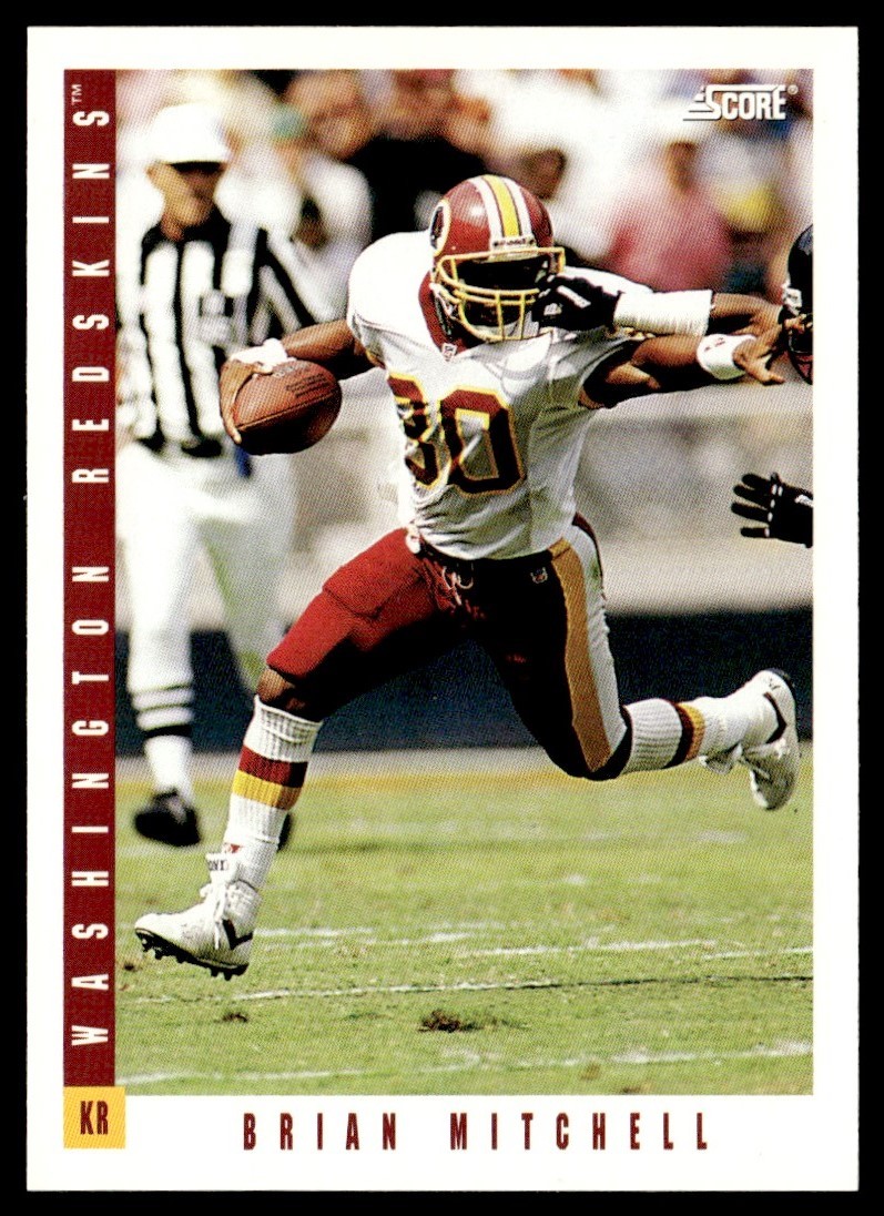 1993 Score Brian Mitchell Washington Redskins #85