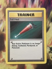 FULL HEAL - Base Set - 82/102 - Uncommon - Pokemon Card - Unlimited - Mp