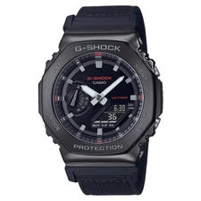 CASIO G-SHOCK GM-2100CB-1A FABRIC BAND STEEL BEZEL "CASIOAK" A/D WATCH
