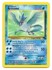Articuno 17/62 Rare Fossil Pokemon Unlimited MP on eBay