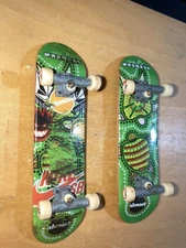 Opened  Tech Deck  New & Thrashed Lewis Marnell 96mm Almost Skateboards