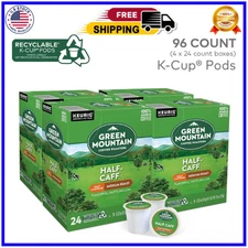 96 Green Mountain Coffee Breakfast Blend Light Roast, K-Cup Pods, 96 Count