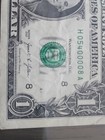 2017 $1 Dollar Bill Fancy Serial Number - 5 of a kind  - H 05400008A - five 0 — photo 5