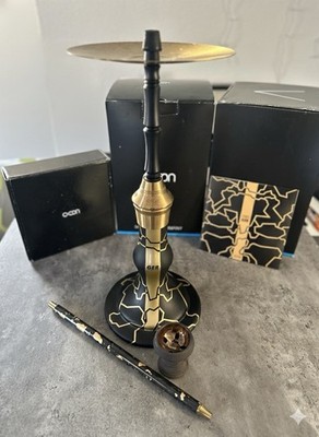Aeon Edition 4 Lounge x Gercollector - Schwarz Gold Shisha