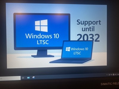 SIEMENS Field PG M3 6ES7715-1BB20-0CE3 Windows 10 LTSC 2021  Step7 + WinCC flex 