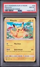 PSA 8  2017 POKEMON SUN & MOON CRIMSON INVASION #30 PIKACHU